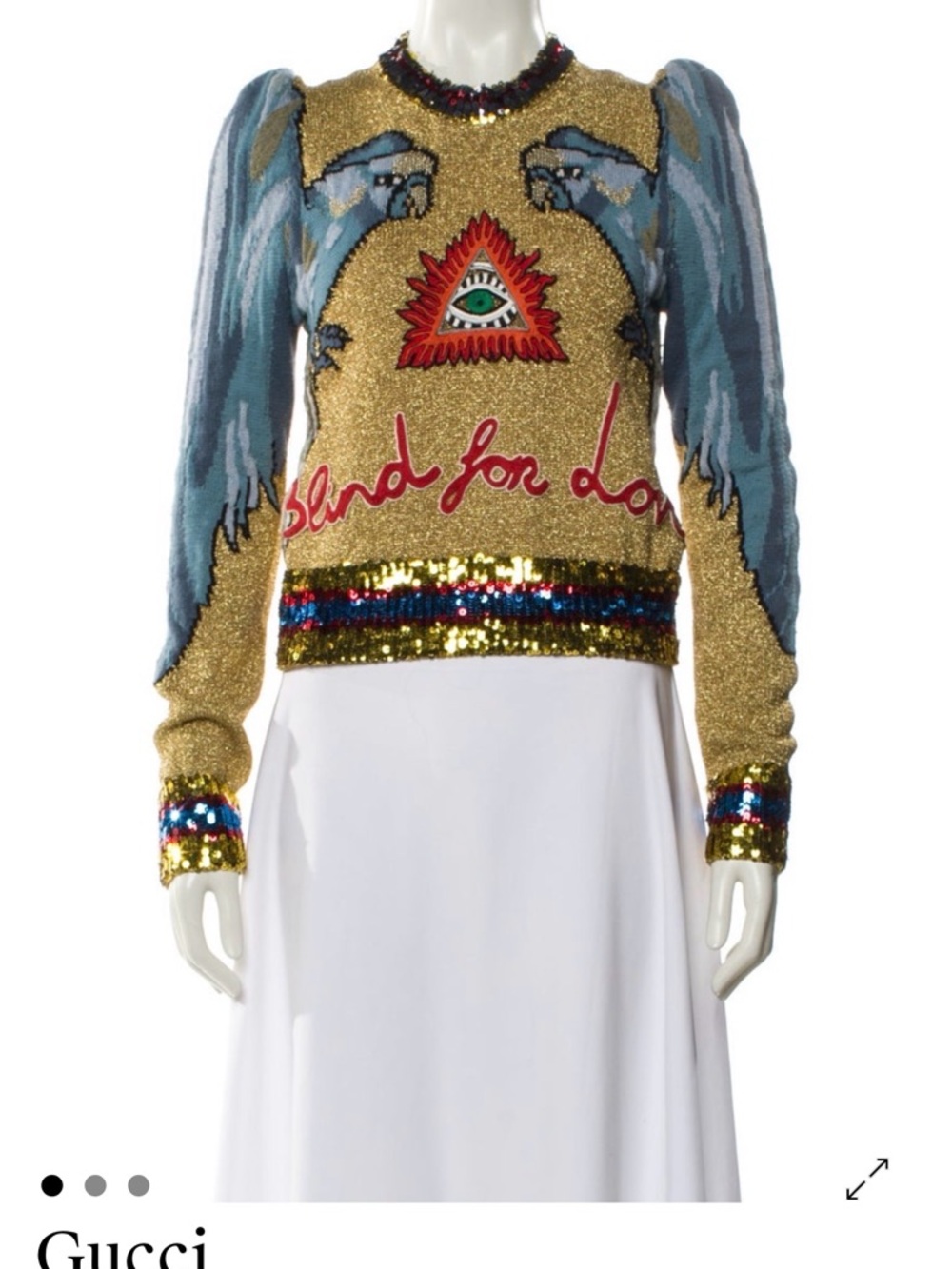 ISO - 2016 Gucci Sweater Parrot